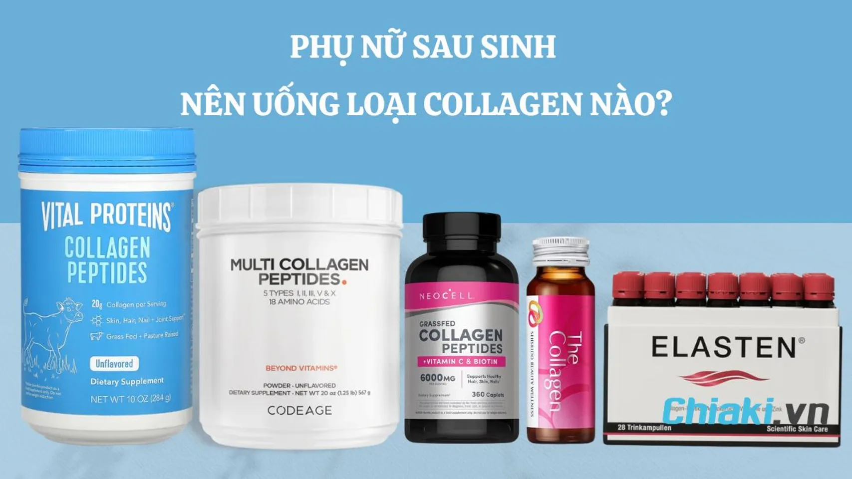 BỔ SUNG COLLAGEN HIỆU QUẢ CHO NGƯỜI TRÊN 50 TUỔI
