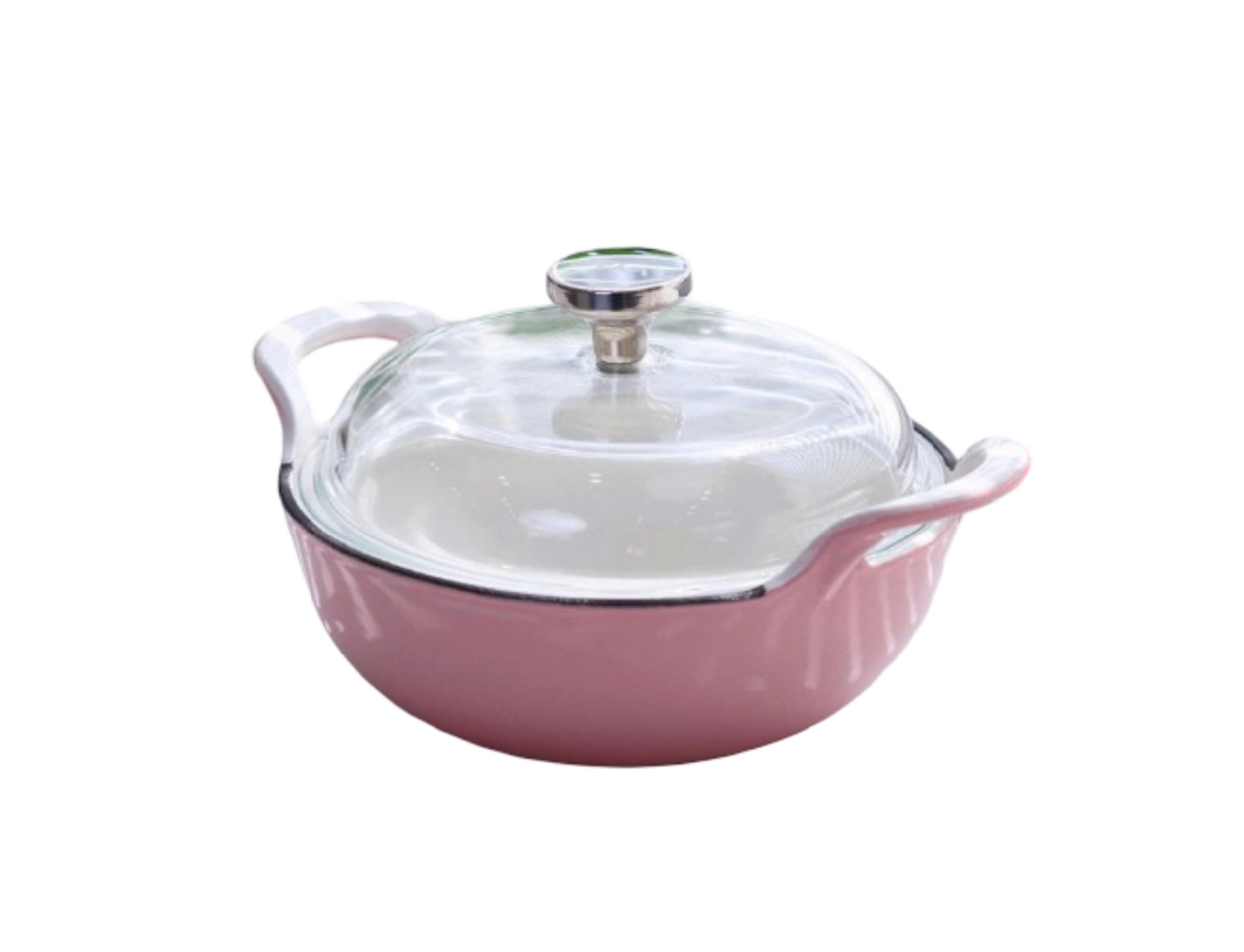 Nồi Gang Sâu Lòng Chống Dính Seka SKG420 - Kích Thước 20cm, Chất Liệu Gang Đúc Cao Cấp, Đa Năng Xào, Hầm, Nướng, Dễ Vệ Sinh