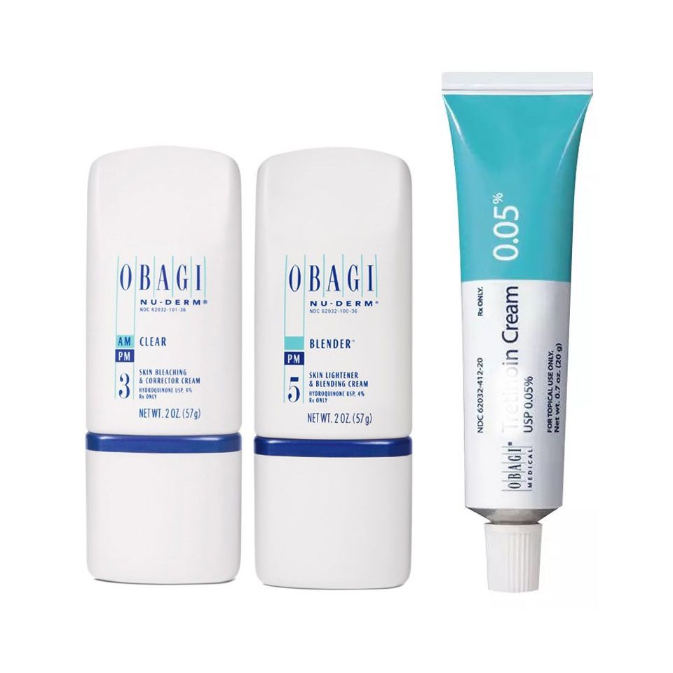 Bộ 3 Kem Trị Nám Obagi Tre 0.05% + 3Rx + 5Rx - Giải Pháp Hiệu Quả Cho Da Nám, Tàn Nhang Sáng Mịn, Cải Thiện Sắc Tố Da