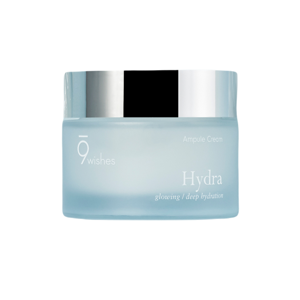 (Hàng nhập khẩu) Kem dưỡng ẩm cho da dầu 9Wishes Hydra Ampule Cream