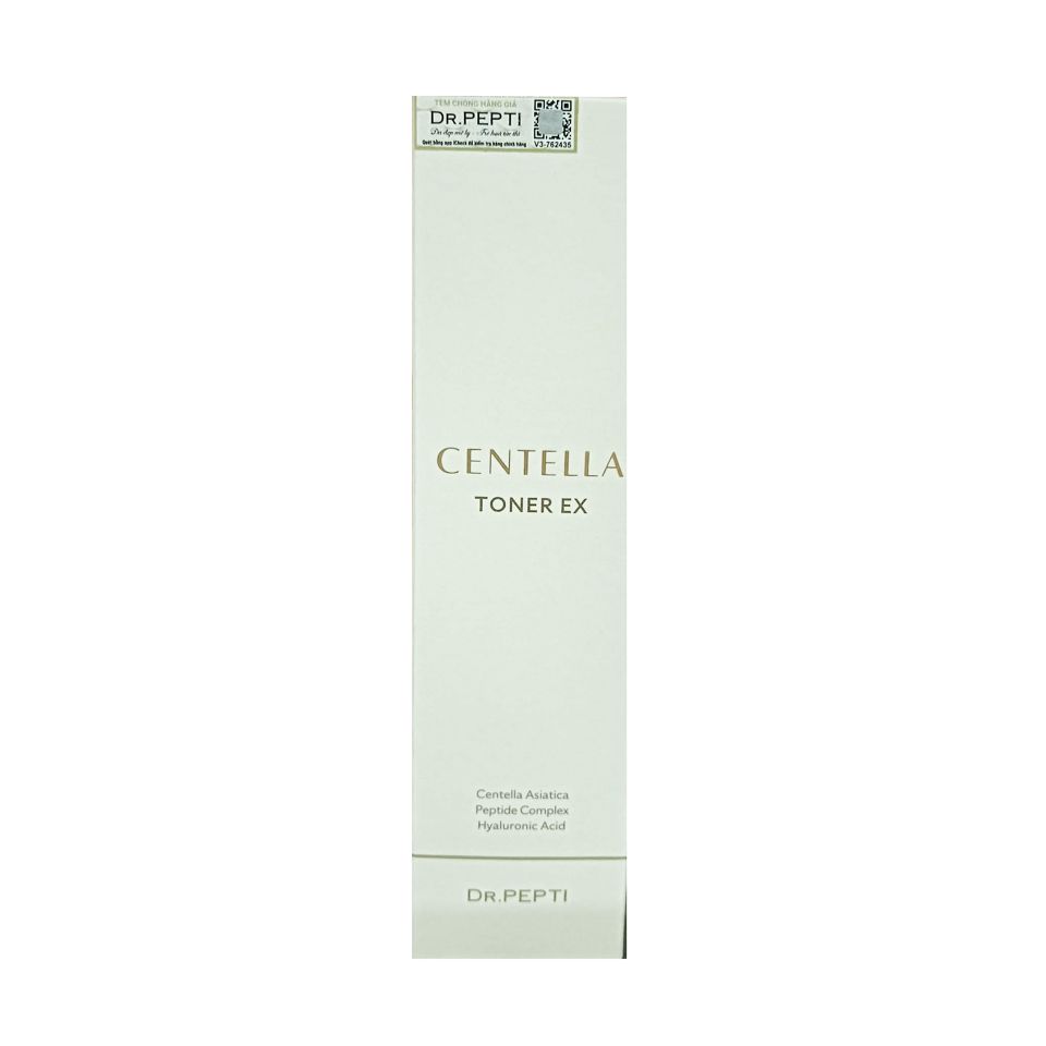 Nước Hoa Hồng Dr. Pepti+ Centella Toner 180ml - Chăm Sóc Da Nhạy Cảm, Cân Bằng Ẩm Cho Mọi Loại Da Hàn Quốc