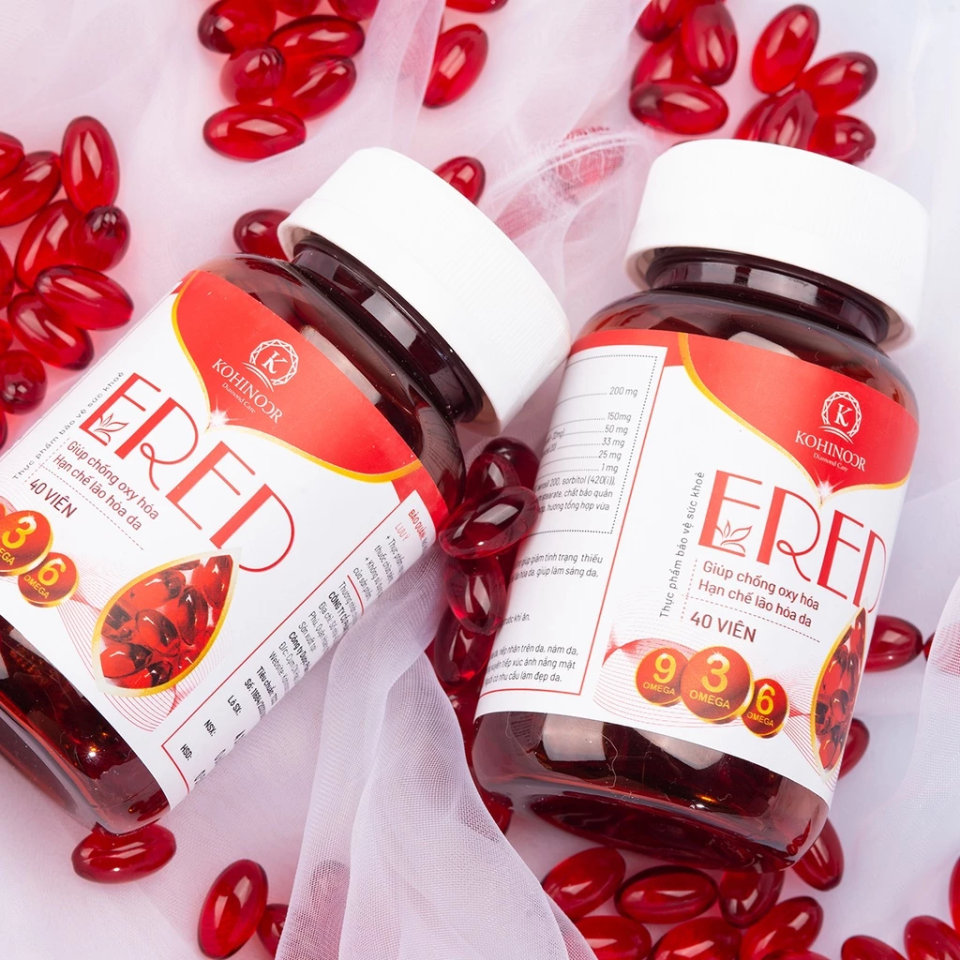 (Hàng nhập khẩu) Viên uống bổ sung vitamin E Ered
