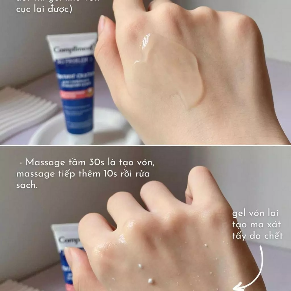 Gel Tẩy Da Chết Compliment No Problem Peeling Roll Salycylic Acid