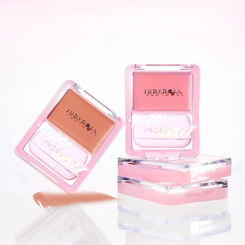 (Hàng nhập khẩu) Má hồng kem Judydoll Glow Blush Balm kèm mút