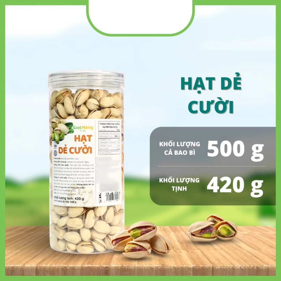 Hạt dẻ cười rang muối Giọt Nắng