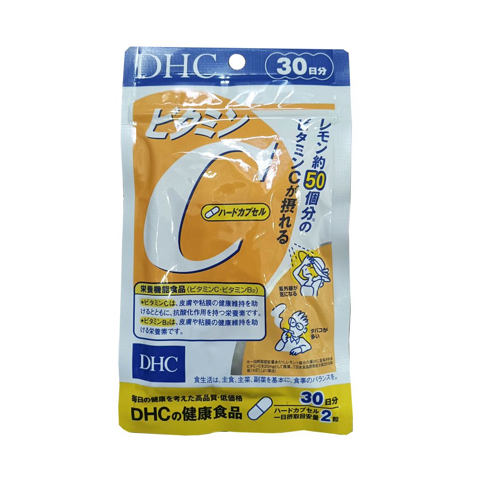 Viên Uống DHC Vitamin C 120 Viên - Hỗ Trợ Làm Đẹp Da, Tăng Cường Sức Đề Kháng, Giảm Thâm Nám, Chính Hãng Nhật Bản