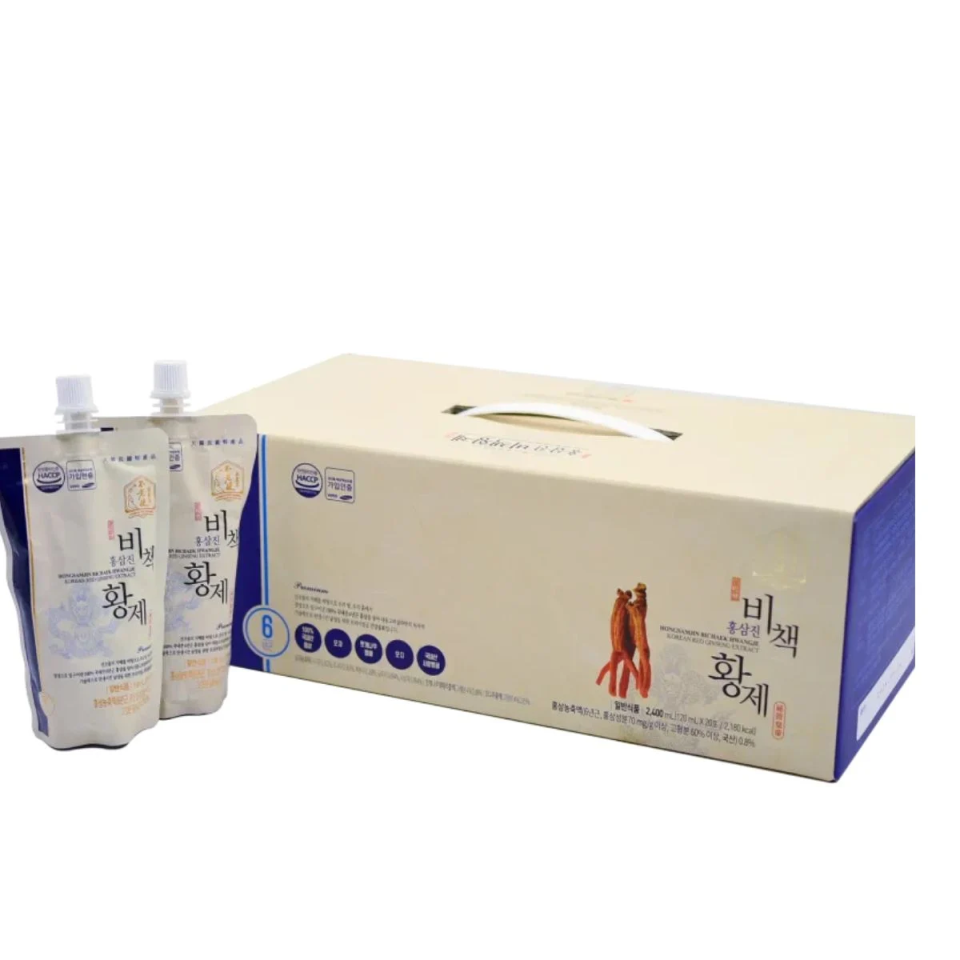 (Hàng nhập khẩu) Nước hồng sâm hoàng đế Daedong Hongsamjin Bichaek Hwangje