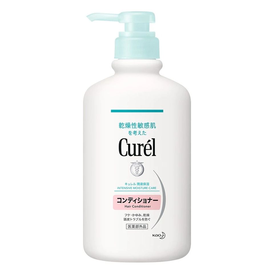 (Hàng nhập khẩu) Dầu Xả Curél Intensive Moisture Care Conditioner Cấp Ẩm Chuyên Sâu