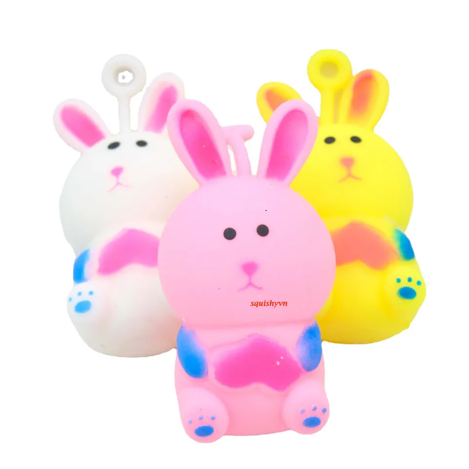 THỎ RABBIT mềm dẻo⚡ HOT TREND ⚡ Squishy Mochi Cute, Đồ Chơi Xả Stress ...