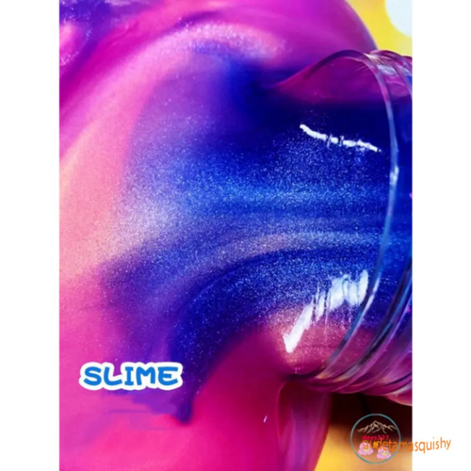 ```Slime dải ngân hà Meimei cực đẹp, màu galaxy - Đồ chơi slime ma quái ...
