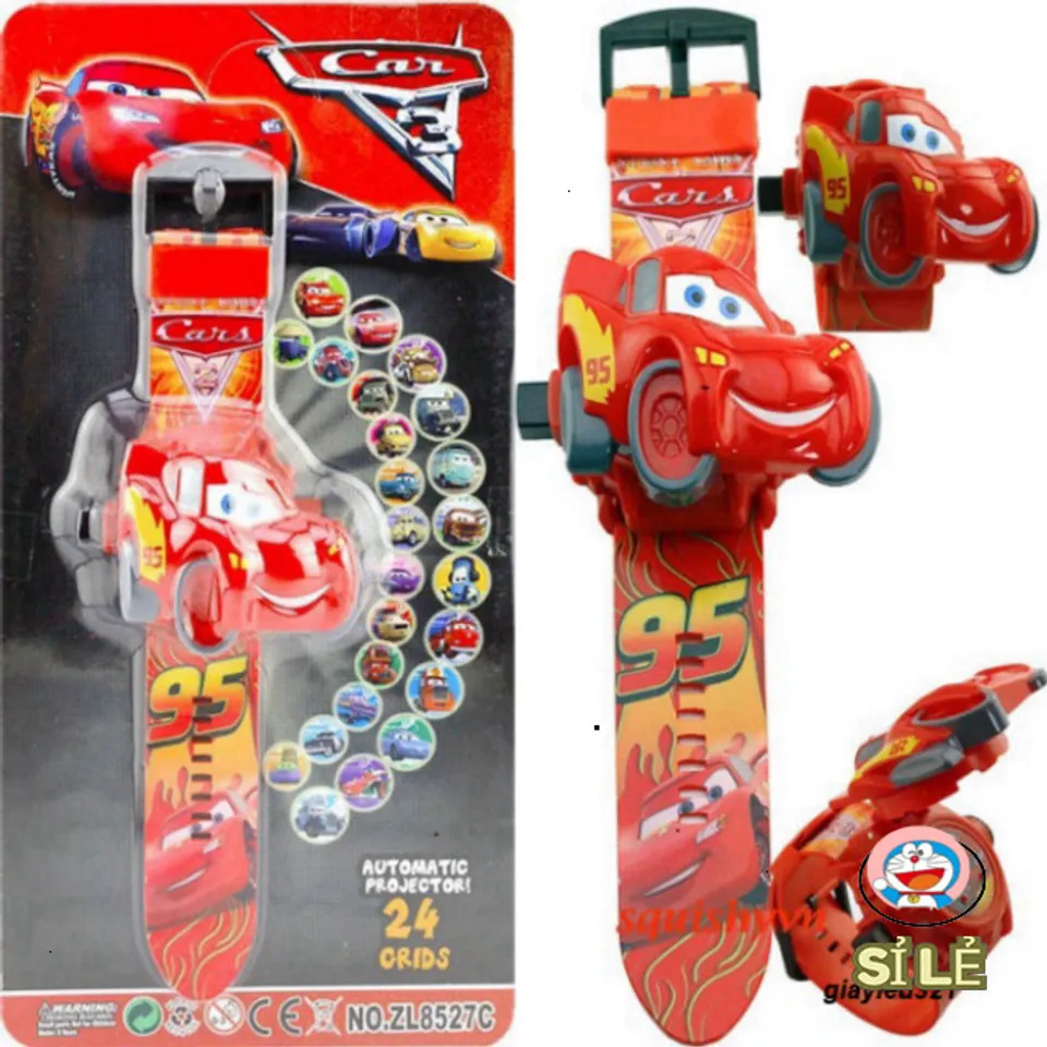 Đồng Hồ Kỹ Thuật Số Hình Hoạt Hình Marvel Iron Man & Spiderman Dành Cho ...