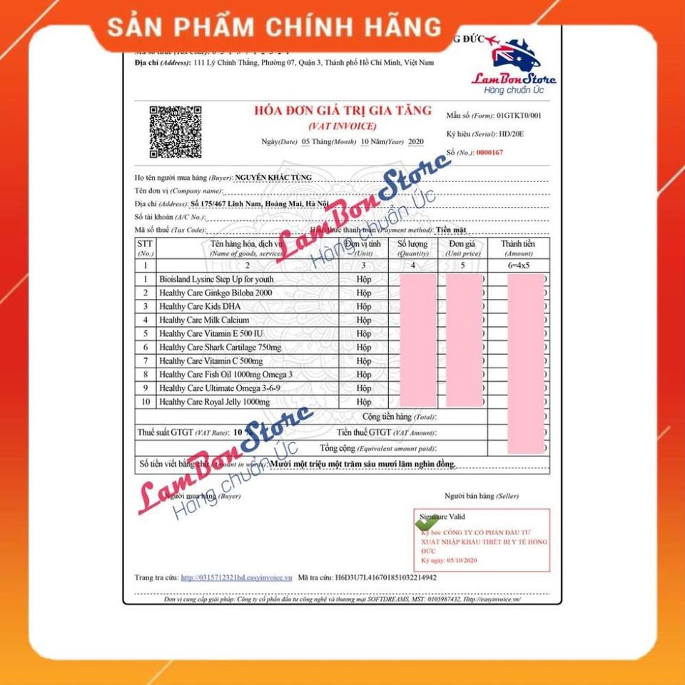 Sụn Vi Cá Mập Healthy Care Shark Cartilage 750mg hỗ trợ xương khớp - Úc