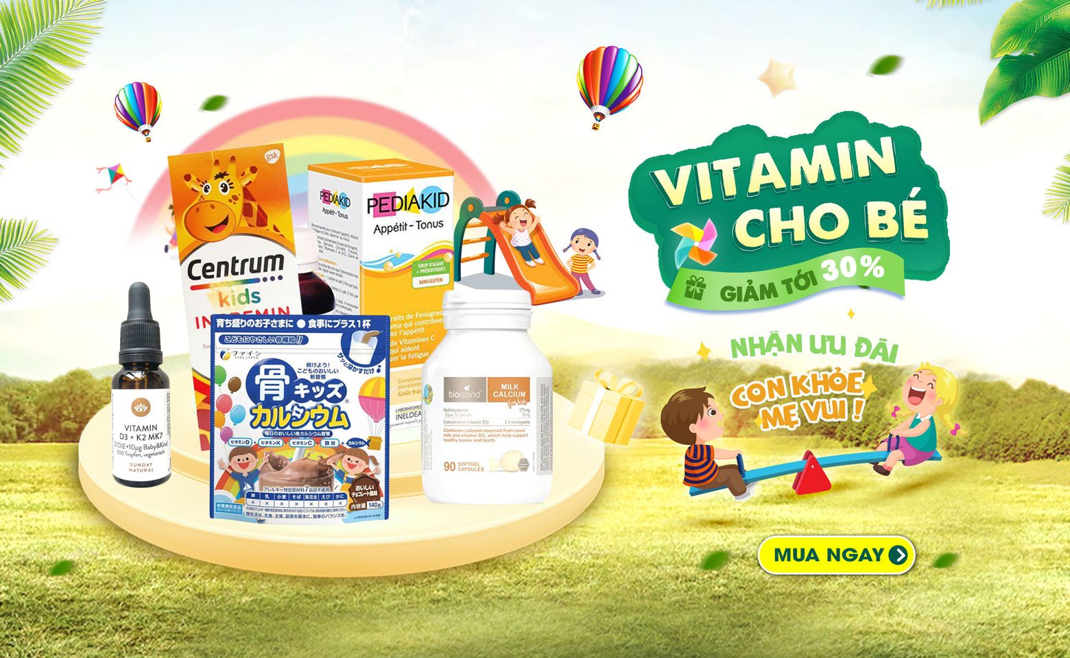 VITAMIN CHO BÉ SALE