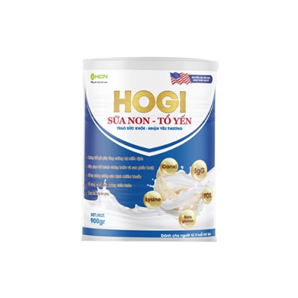 Sữa non tổ yến Hogi giàu dinh dưỡng 900g