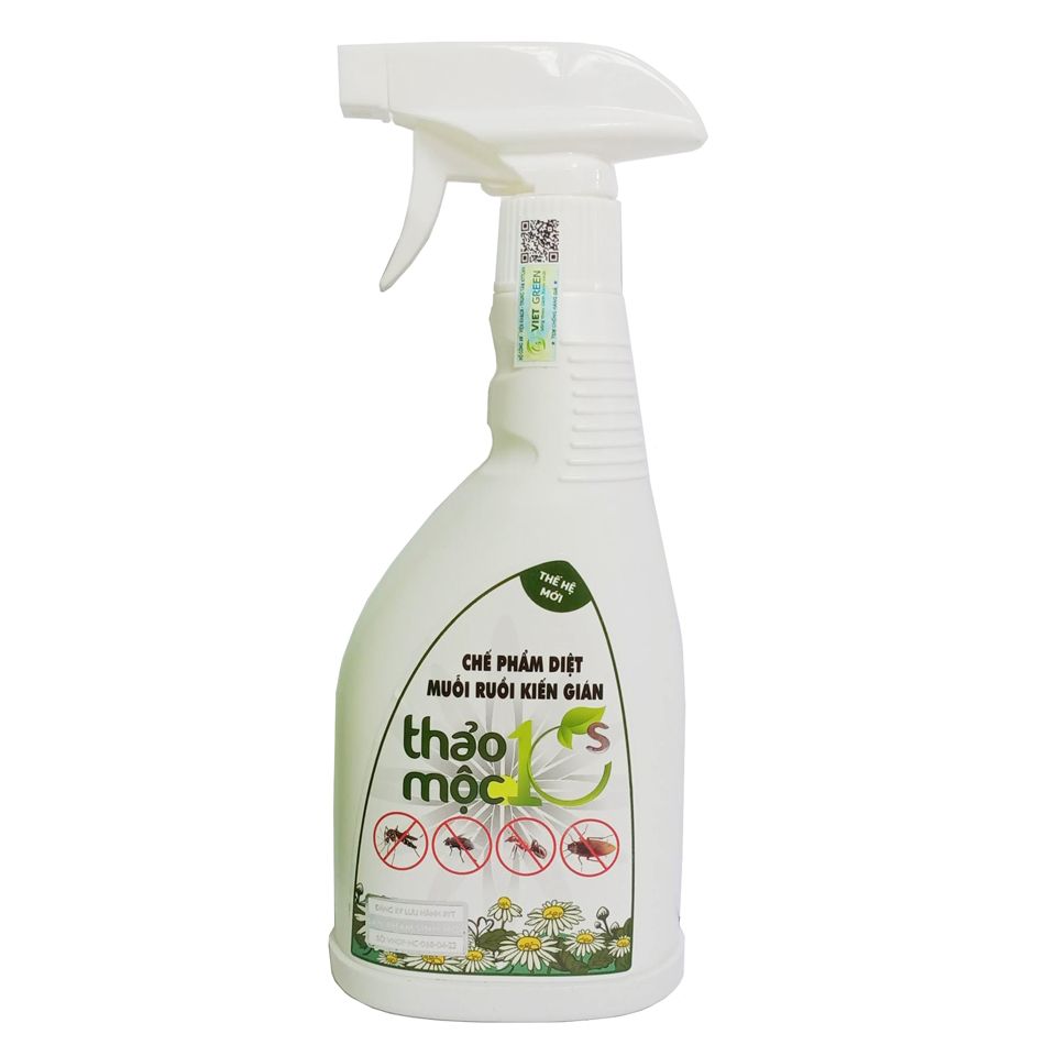 Xịt thảo mộc 10s đuổi muổi và côn trùng