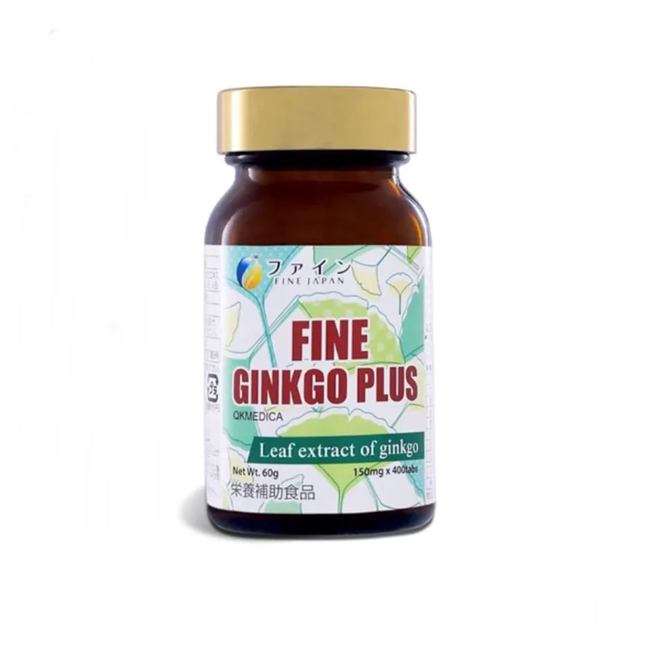 (Hàng nhập khẩu) Viên uống hỗ trợ bổ não Fine Ginkgo Plus Nhật Bản, Hàng NK, 400 viên