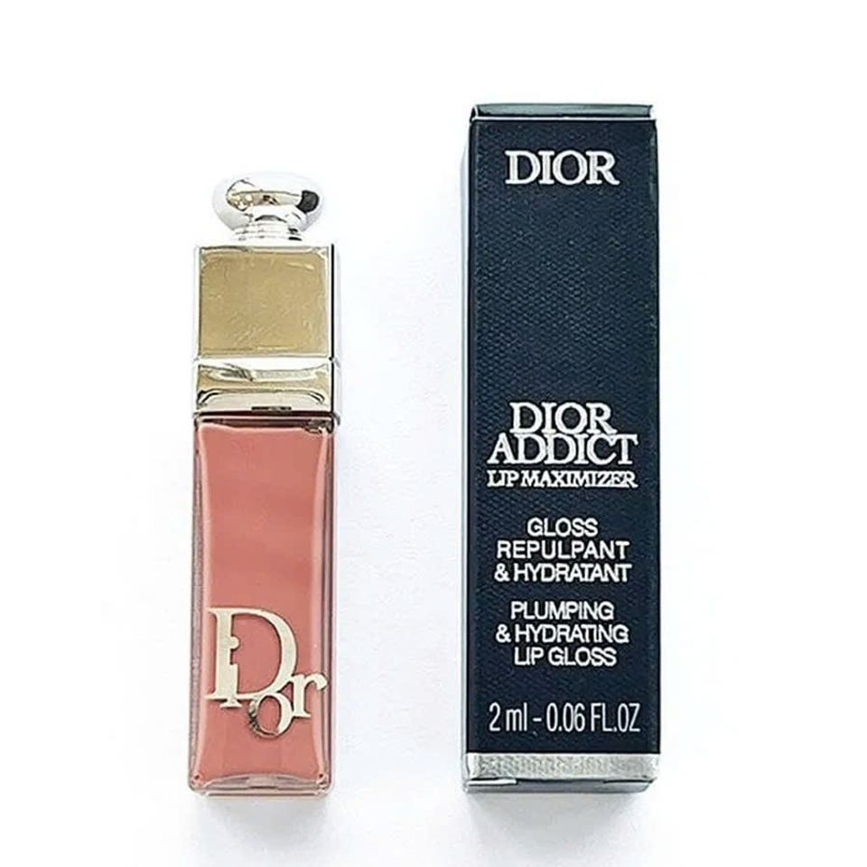 Hàng nội địa) Son Dưỡng Dior Addict Lip Maximizer Mini 2ml - Dưỡng Ẩm Chống  Khô Môi, Căng Bóng Tự Nhiên, Phong Cách Sang Trọng