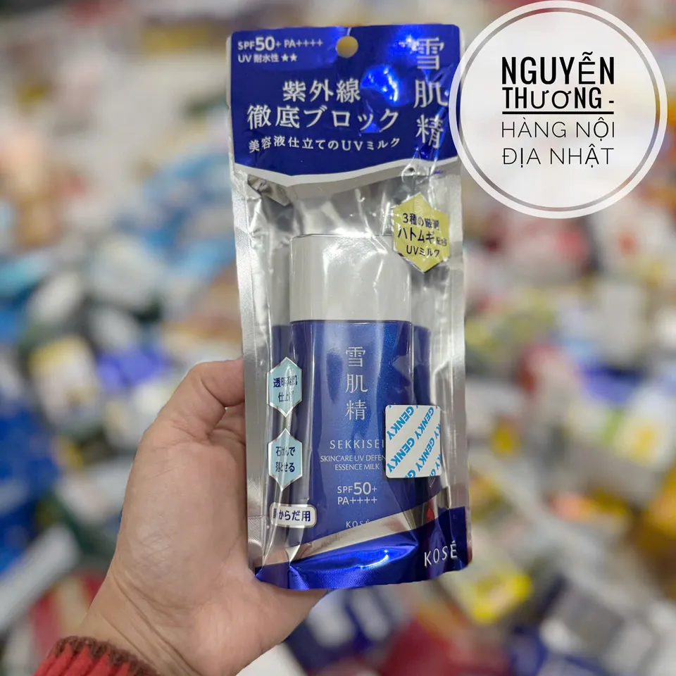 Kem Chống Nắng Kose Dịu Nhẹ SPF 50+ PA++++ - Bảo Vệ Da Chống Tia UV, Dưỡng Ẩm, Phù Hợp Với Da Nhạy Cảm, 30ml Nhật Bản