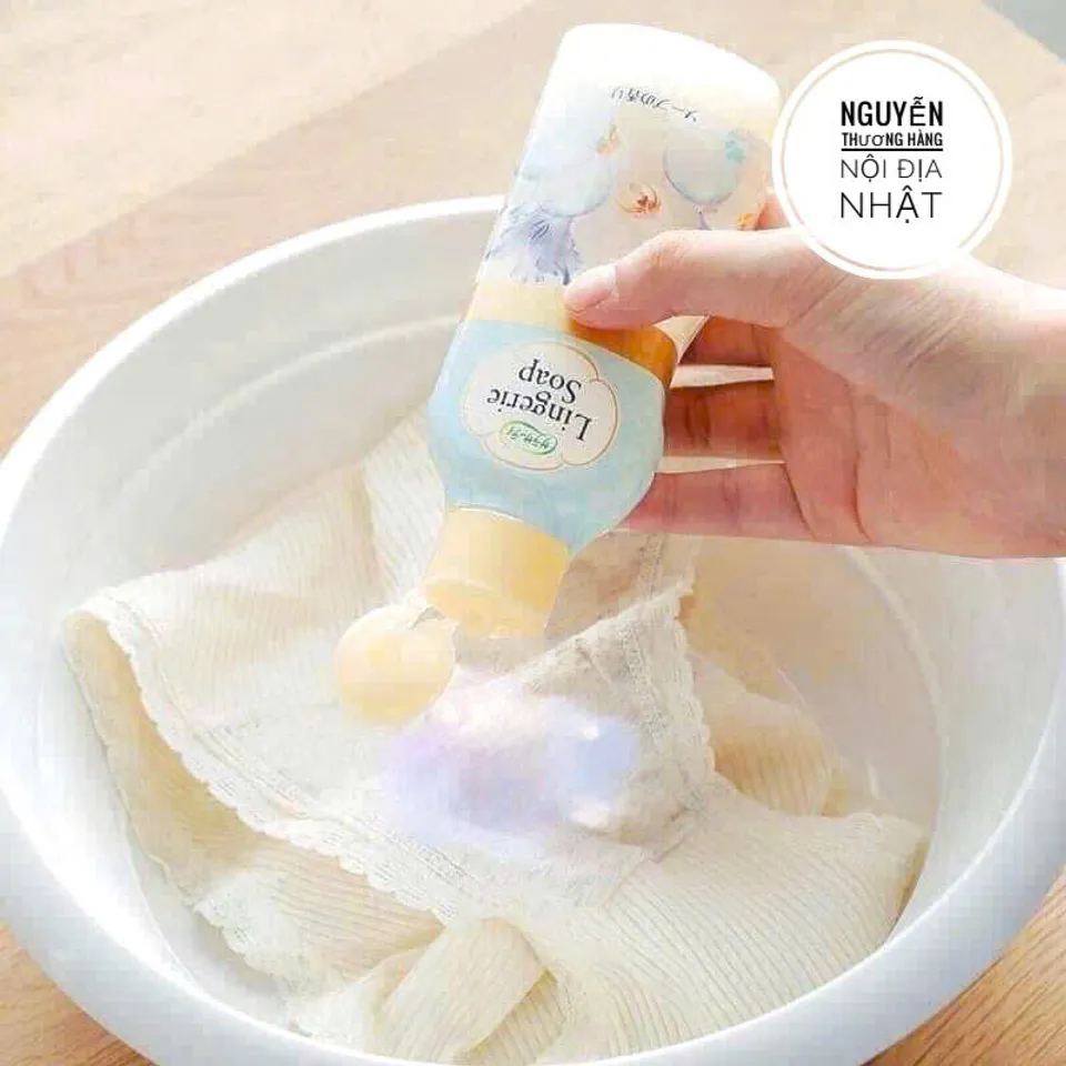 Nước Giặt Đồ Lót Lingerie Soap Nhật Bản 120ml- Chăm Sóc, Bảo Vệ Đồ Lót, Hương Thơm Dễ Chịu, Phù Hợp Với Mọi Loại Vải