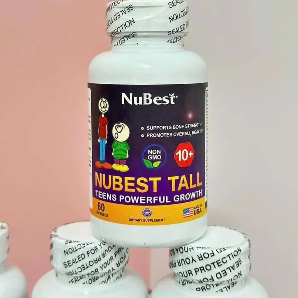 Viên Uống Tăng Chiều Cao Nubest Tall 60 Viên (Trẻ 10+)