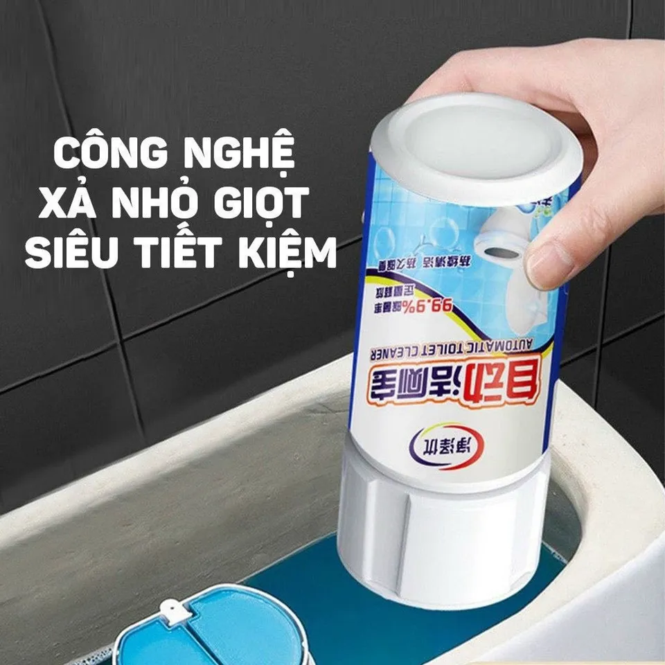 Cốc Tẩy Vệ Sinh Bồn Cầu Dạng Nước - Giữ Sạch Bồn Cầu Thơm Mát, Tiện Lợi, Khử Trùng Tối Đa - An Toàn Cho Gia Đình