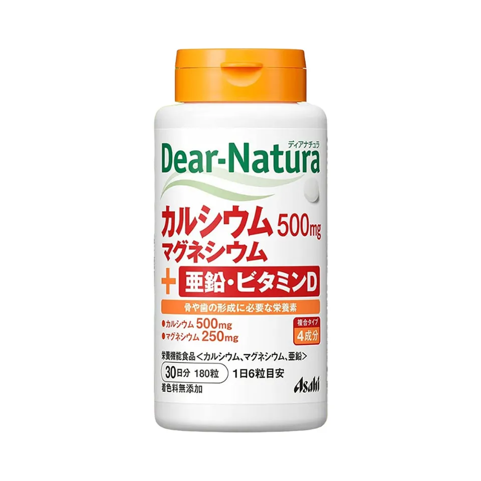 Tăng Chiều Cao Canxi Hữu Cơ Và Vitamin D 525Mg Dear Natura Asahi - 120 Viên