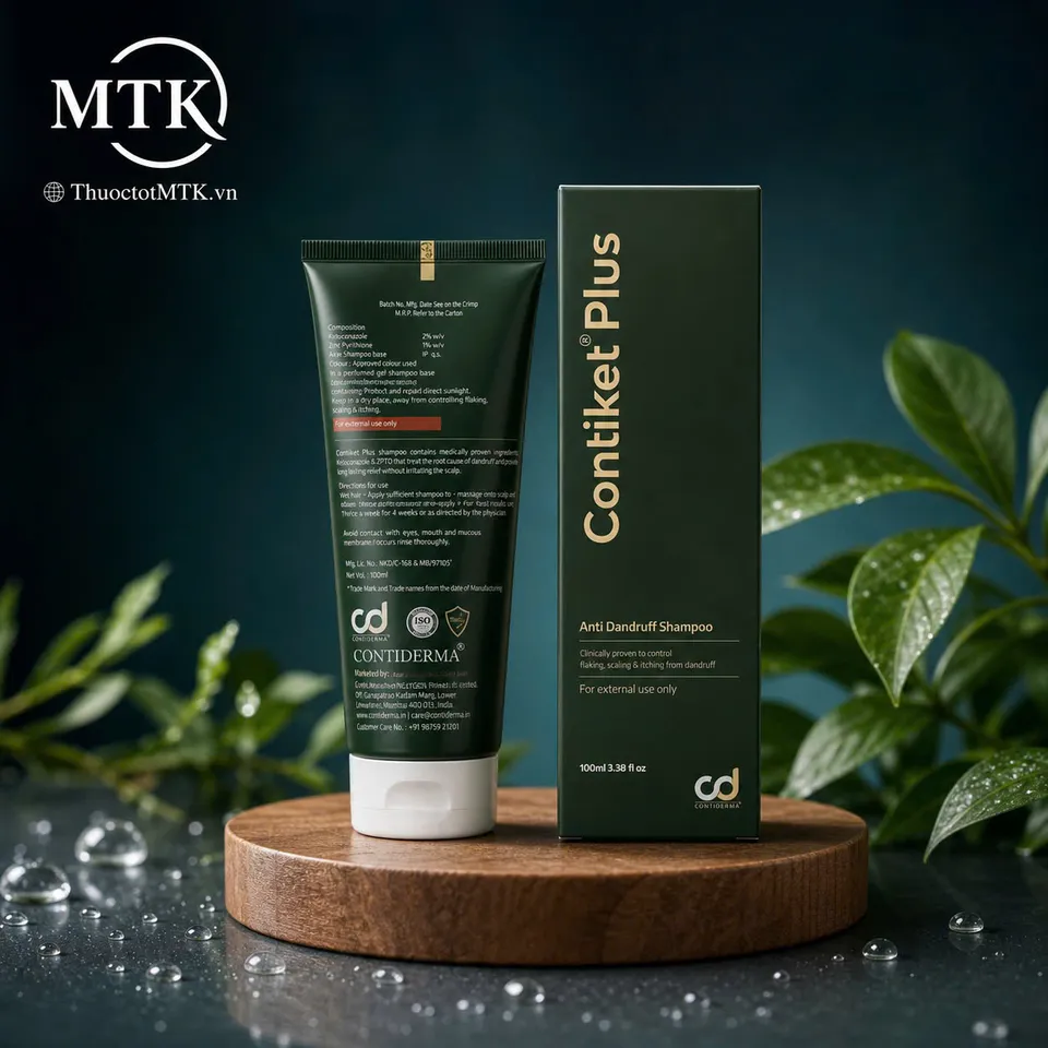 Dầu Gội Contiket Plus 100ml
