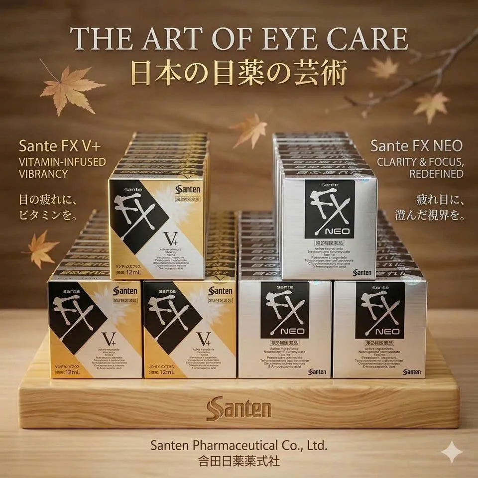 Nước nhỏ mắt Sante Fx Neo 12ml  738744, Màu bạc