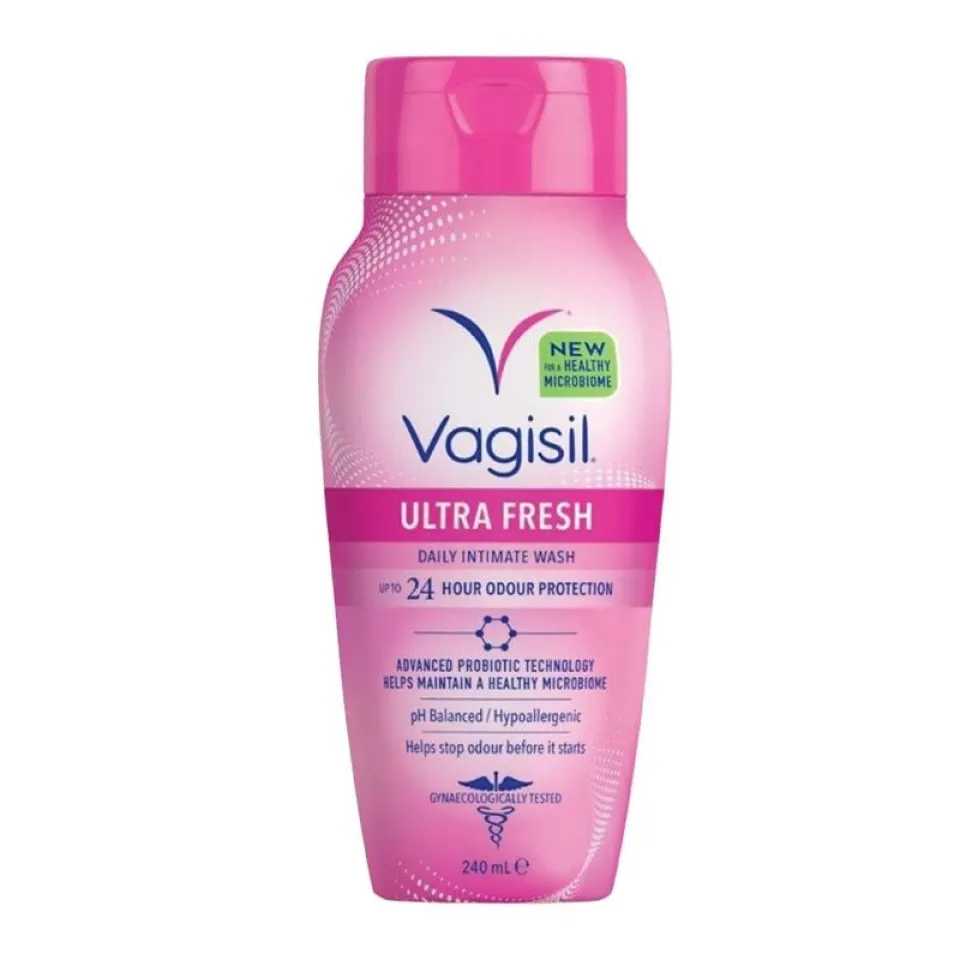 (Hàng nhập khẩu) Dung dịch vệ sinh phụ nữ Vagisil Daily Intimate Wash, Ultra Fresh (hồng)
