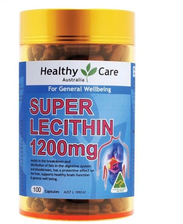 Úc Lecithin Healthy Care Sprout Soy 1200mg